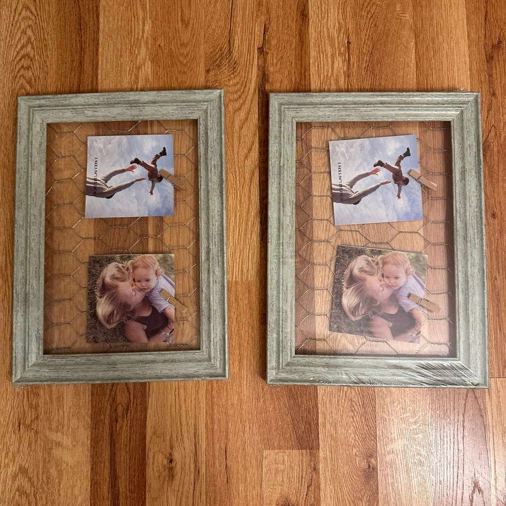 Rustic Farmhouse Photo Frame Set